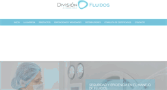 Desktop Screenshot of division-fluidos.com